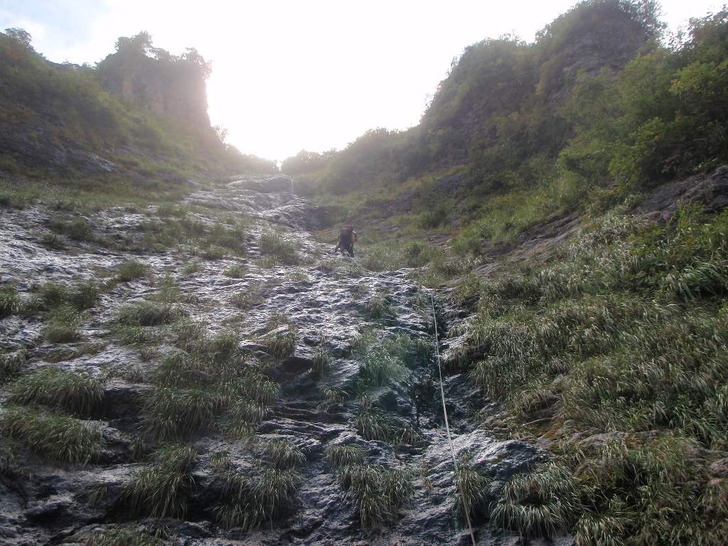 大蕎麦谷沢右股80m大滝